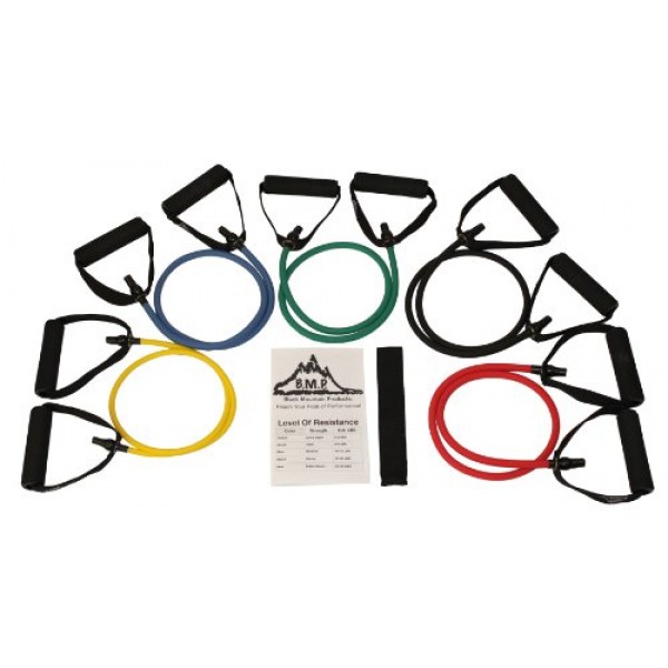 Black Mountain Products 저항 밴드 세트(밴드 5개 포함)