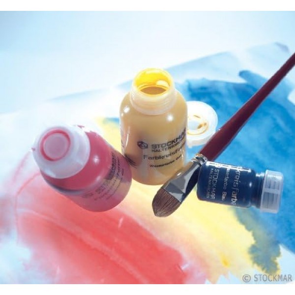 Stockmar 수채화 물감 50ml, 색상: 파이어 레드