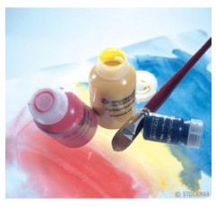 Stockmar 수채화 물감 50ml, 색상: 파이어 레드