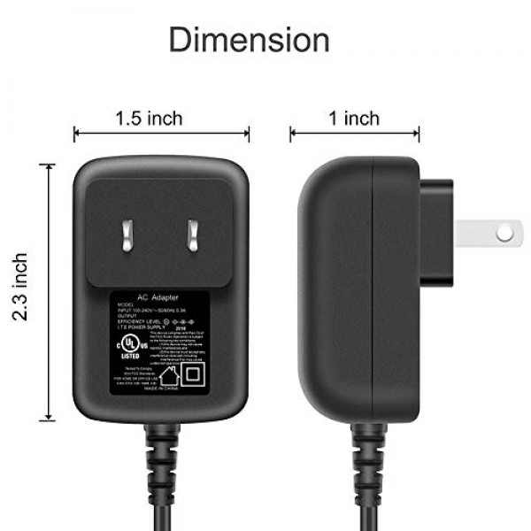 WAHL 트리머 9880L, 9865, 9854l, 9860, 9876용 전원 코드 그루머 클리퍼 충전기 UL 등록 4V AC 어댑터 9880-100 WAHL 무선 면도기 면도기 호환 4.2V에 적합