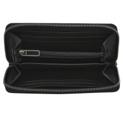 Liebeskind Berlin 여성용 Hannah Sally 지갑, Large (HxWxD 9.4cm x 18.8cm x 2cm) 블랙