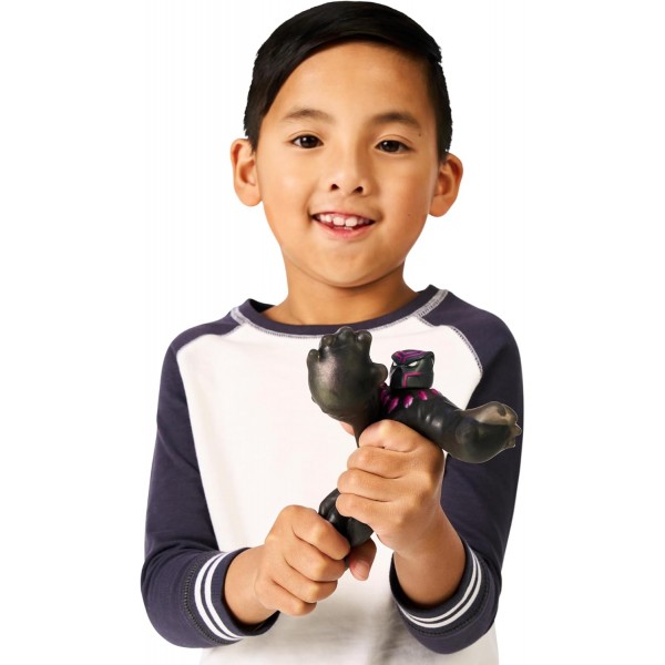 Heroes of Goo Jit Zu Marvel S7 Hero Pk Vibranium Energy Blast 블랙 팬서 Goo Shifter