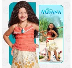 디즈니 공식 Moana Vaiana 쉘 목걸이 장난감 소녀를위한 어린이 공주 Vaiana 목걸이 장난감 크리스마스 멋진 드레스 생일