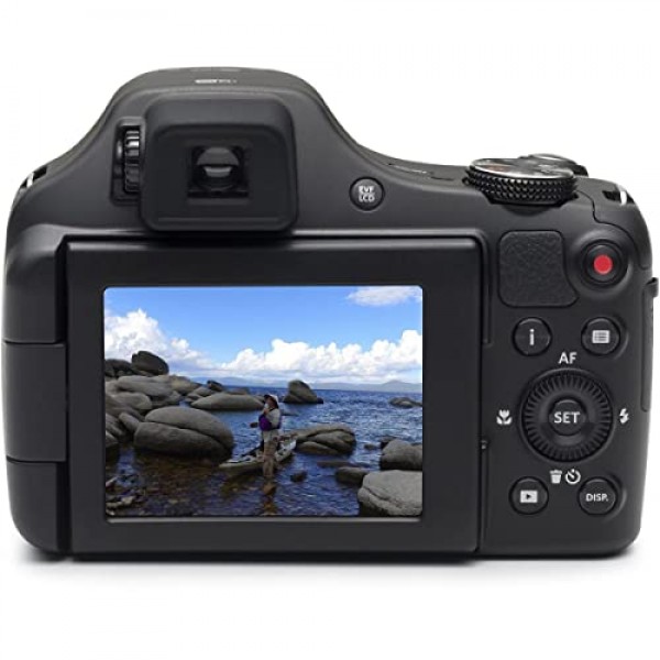 Kodak PIXPRO Astro Zoom AZ652-BK 20MP 디지털 카메라, 65X 광학 줌 및 3인치 LCD(검은색)
