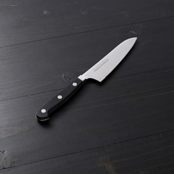 HENCKELS CLASSIC 크리스토퍼 킴볼 에디션 5.5인치 톱니 모양의 준비용 칼, 100년 이상의 숙련된 기술을 바탕으로 제작된 독일 기술, 스테인리스 스틸