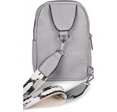 stylebreaker 02012387 여성용 원숄더 백팩, 패턴어깨끈, 플레인 크로스백, 시티백팩, 슬링백