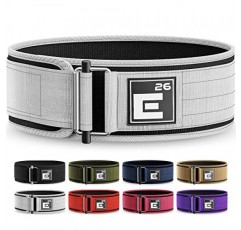 자동 잠금 역도 벨트 - 심각한 기능성 피트니스, 역도 및 올림픽 역도 선수를 위한 프리미엄 역도 벨트 - 남성 및 여성을 위한 리프팅 지원 - 데드리프트 훈련 벨트