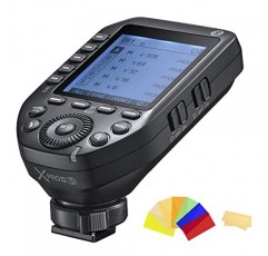 Godox XProII-S TTL 무선 플래시 트리거 송신기는 소니 카메라, 2.4G 1/8000s HSS, 블루투스 연결, 새로운 핫슈 잠금, 16개 그룹 및 32개 채널과 호환됩니다.