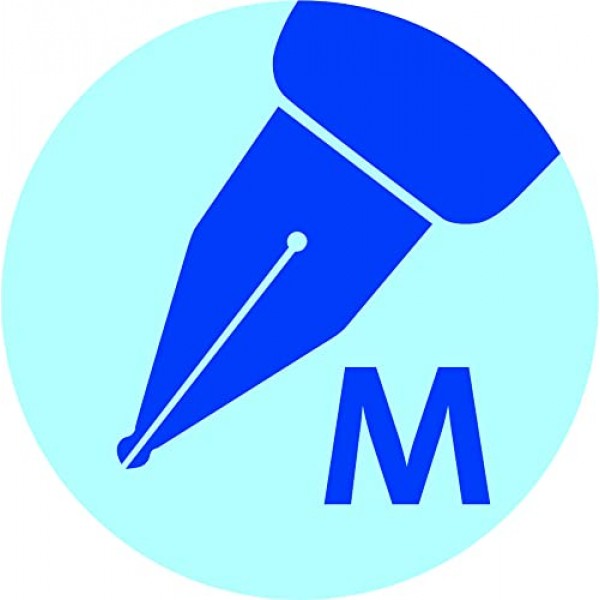 Pelikan Pelikano 만년필, 미디엄 펜촉, 녹색, 박스형, 각 1개(802949)