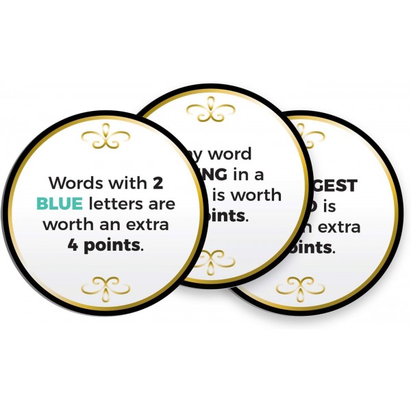 Wordtini, 성인용 파티 게임: 단어 만들기 마티니 흔들기 게임 - 자신만의 NSFW 수준 선택 - 직장, 대학 파티, 바 및 게임의 밤에 적합