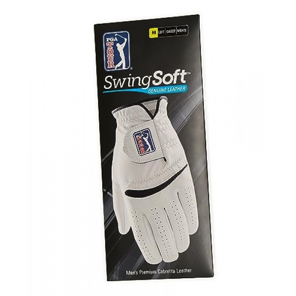 PGA TOUR 남성용 스윙소프트 가죽 골프 장갑