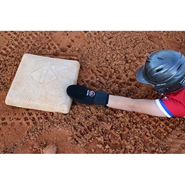 슬라이딩 미트 - 오른손 및 왼손용 맞춤형 디자인 - 야구 및 소프트볼용 슬라이딩 미트 - 청소년 및 성인 사이즈 - 슬라이딩 미트 손 보호