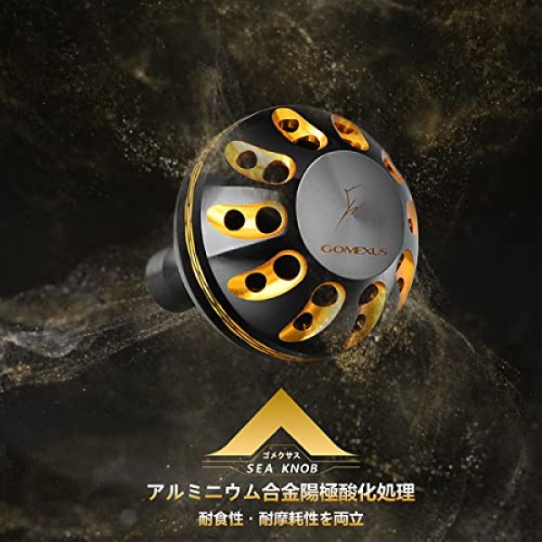 Shimano Stradic Vanford Sahara Daiwa Ballistic Tatula Fuego 스피닝 릴 직접 장착 손잡이 (드릴 샤프트 없음) 용 GOMEXUS 파워 노브