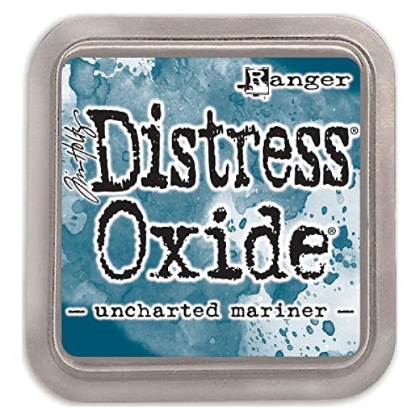 Tim Holtz Distress Tim Holtz Uncharted Mariner Bundle - Distress Ink and Distress Oxide - Pads, Reinkers & Tools - 5 아이템, 청록색 (81876-81890-81883-81906)
