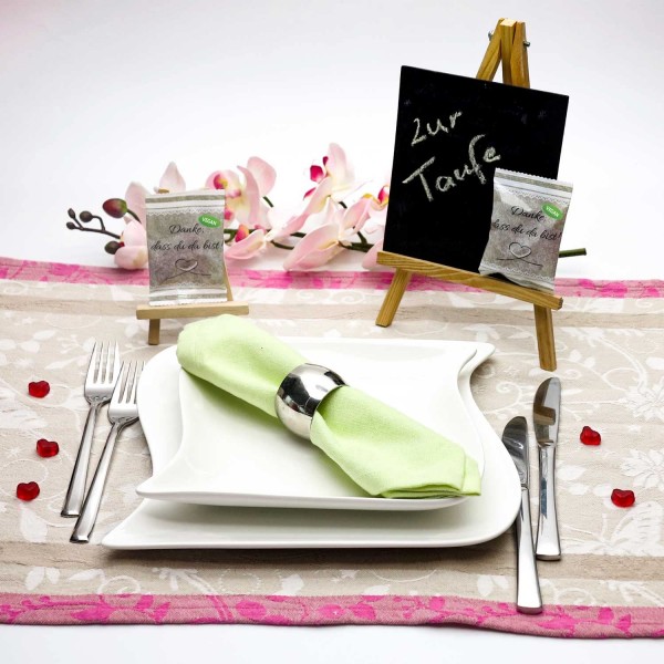 50 VEGAN 구미 베어 백 - 결혼식 선물 - 참석해 주셔서 감사합니다 - 생일 - 확인 - 친교 - 등록 - 침례 비건 50개(1팩)