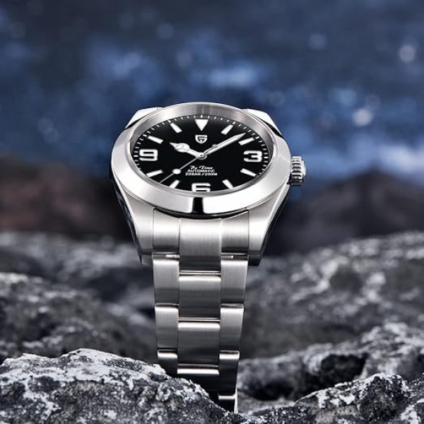 남성용 파가니 디자인 시계 자동 다이버 시계 사파이어 스테인레스 스틸 40MM 방수 손목 시계