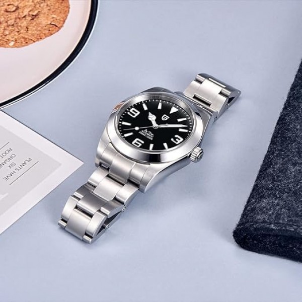 남성용 파가니 디자인 시계 자동 다이버 시계 사파이어 스테인레스 스틸 40MM 방수 손목 시계