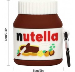 블루투스 헤드셋 보호 케이스, 3D AirPods 케이스, Airpods 1&2와 호환되는 실리콘 케이스 재미있는 귀여운 3D 만화 케이스 커버, 재미있는 airpods 케이스