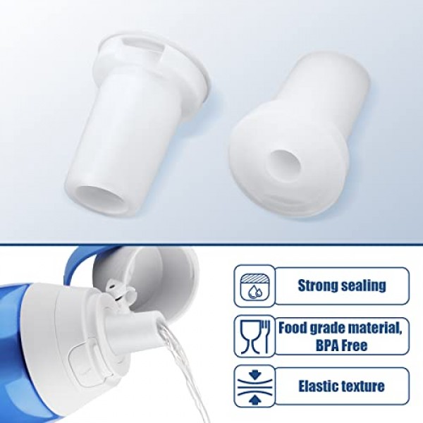 브리타 물병용 AIEX 바이트 밸브 교체, 2개 - BPA 프리, 실리콘 소재