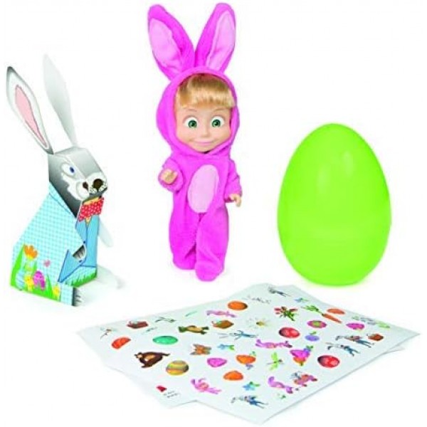 심바 109301025 - 계란이 있는 마샤와 곰 토끼 의상