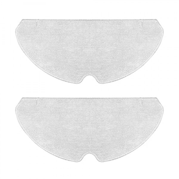 D10s Pro 로봇 진공과 호환되는 Dreametech 습식 걸레 패드, 걸레 바닥용 교체 걸레 천(2PCS)
