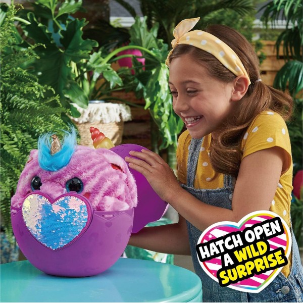 Rainbocorns ZURU 9215B 와일드 하트 서프라이즈 시리즈 3, 지브라콘