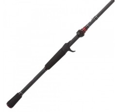 아부 가르시아 7'3 벤데타 캐스팅 낚싯대, 1피스 낚싯대, 14-30파운드 라인 등급, 무거운 낚싯대 파워, 빠른 액션, 3/8-1 1/2온스 루어 등급, 블랙