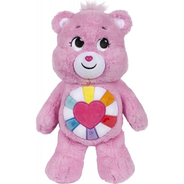 Care Bears 22139 14 인치 중형 플러시 희망 하트 베어, 수집 가능한 귀여운 플러시 장난감, 어린이를위한 꼭 껴안고 싶은 장난감, 소녀와 소년을위한 부드러운 장난감, 4 세