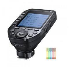 Godox XProII XProII-C XProIIC TTL 2.4G Canon 카메라용 무선 플래시 트리거, HSS 1/8000s, GodoxPhoto 앱 제어, 새로운 핫슈 잠금, 모델링 라이트, 줌 설정 제어(XPro Xpro-C 버전 2)