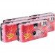 TopShot Love Hearts 일회용 웨딩 카메라(사진 27장, 플래시, 5팩)