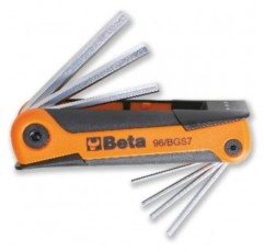 Beta 96/BGS7 - 육각 키 세트, 곡선형, 7개(항목 96)