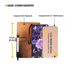 SCRAWLGOD Magican 나비 지갑 여성용 지퍼 카드 홀더 클러치 PU 가죽 롱 지갑, Magical Cavalier King Charles Spaniel, Fashionable