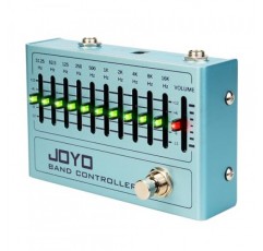 JOYO EQ 페달 10 밴드 이퀄라이저(31.25Hz-16kHz) 일렉트릭 기타 및 베이스용 4현/5현/6현/7현 기타(R-12) 포함