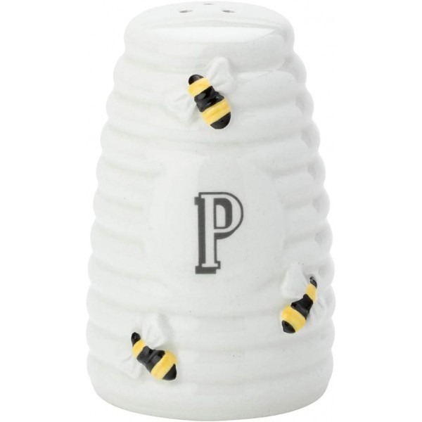 English Tableware Company 비 해피 솔트 앤 페퍼 셰이커 세트 냄비 - 비 해피 레인지