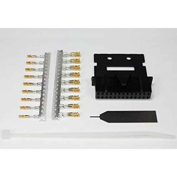 Motorola Solutions PMLN5072A PMLN5072 키트, MotoTRBO 후면 액세서리 커넥터 포함 내용: 1 x 1516174H01, 27 x 핀, 1 x 핀 삽입 도구, 1 x 흰색 지퍼 타이