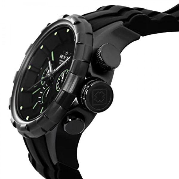 Invicta I-Force 16974 남성용 시계 - 52mm, 검정색, 시계