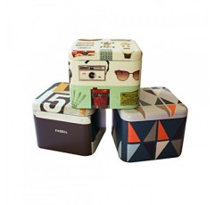 FOSSIL 여성용 시계 재클린 쿼츠 무브먼트, 가죽 스트랩