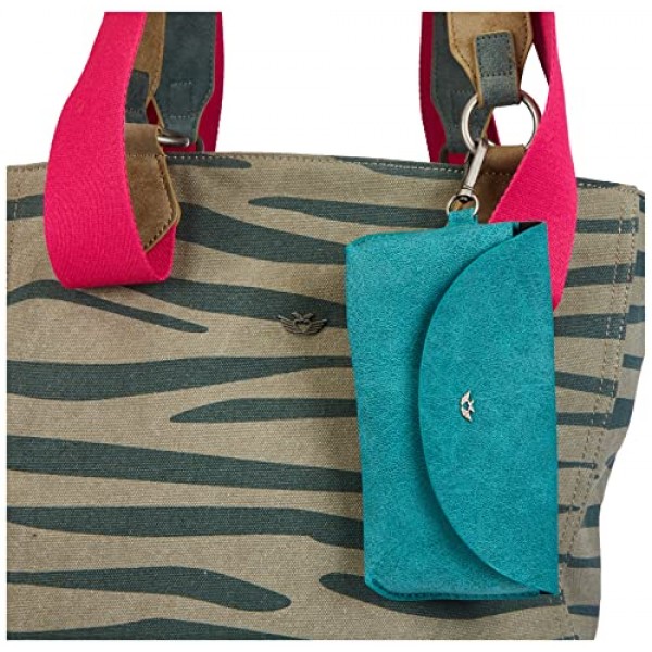 Fritzi aus Preussen 여성용 Izzy02 캔버스 0514 Zebra Wild Shopper, Zebra Wild