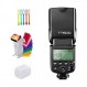 Godox TT600 카메라 플래시 스피드라이트 마스터 슬레이브 끄기 GN60 내장 2.4G 무선 X 시스템 전송, Canon, Nikon, Pentax, Olympus, Fuji 및 표준 핫슈가 있는 기타 DSLR 카메라와 호환