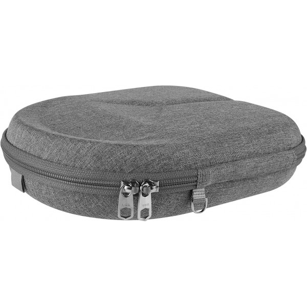 Bose QuietComfort QC35, QC35 시리즈 II, QC25, QC15, SoundLink, SoundTrue, Mpow H7 헤드폰, 하드 캐리 케이스 라이트 그레이 스트라이프용 Geekria 케이스 헤드폰