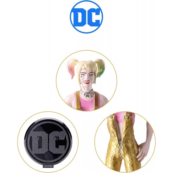 The Noble Collection 프랑스 만화 Bendyfig - Harley Quinn