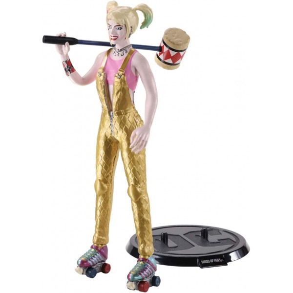 The Noble Collection 프랑스 만화 Bendyfig - Harley Quinn