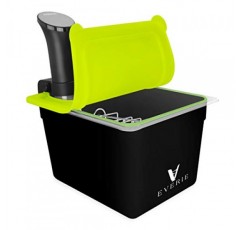 범용 실리콘 뚜껑과 랙 슬리브가 포함된 EVERIE Sous Vide 용기 호환 Anova 모든 모델,Breville Joule, 인스턴트 포트 쿠커(KIT-TY-GJ)