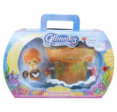 Glimmies 70040411 Aquaria Glimquarius with Fairy Anemone Molly Playset