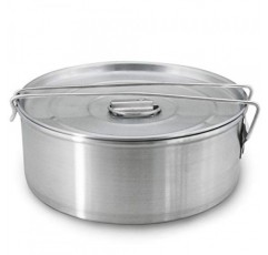 GLOBE ROCKET Flan Mold with Lid (8.2 x 3.2in ) - 정통 멕시코 디자인 Flanera Flan Maker - Flan Pan - Bain Marie Flan Molds with Lid - Flaneras Moulds with Lid