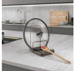 Metaltex 352908000 주방 홀더, 스틸, 블랙