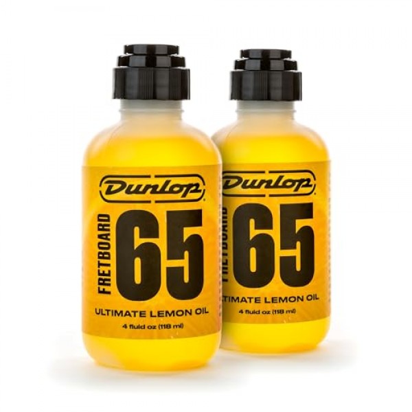 JIM DUNLOP 프렛보드 65 얼티밋 레몬 오일 4온스-2 팩(2P6554)