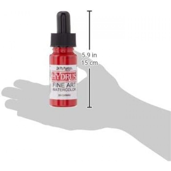 Dr. Ph. Martin's Hydrus 미술 수채화, 0.5온스, 12개 세트(3세트)