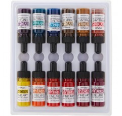 Dr. Ph. Martin's Hydrus 미술 수채화, 0.5온스, 12개 세트(3세트)