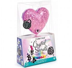 Make It Real- CLM ACK Shimmer Me Body Art Studio GML Crystal Secrets 스와로브스키가 포함된 DIY 팔찌(참 팩 3개), 1712, Multicolore, Taille Unique